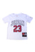 A White Short Sleeve T Shirts from Air Jordan in size 5T for boy. (Front View)