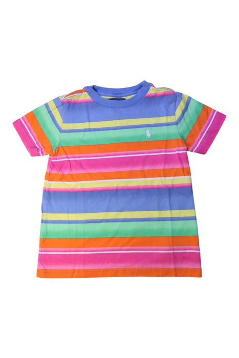 A Multicolour Short Sleeve T Shirts from Polo Ralph Lauren in size 4T for boy. (Front View)