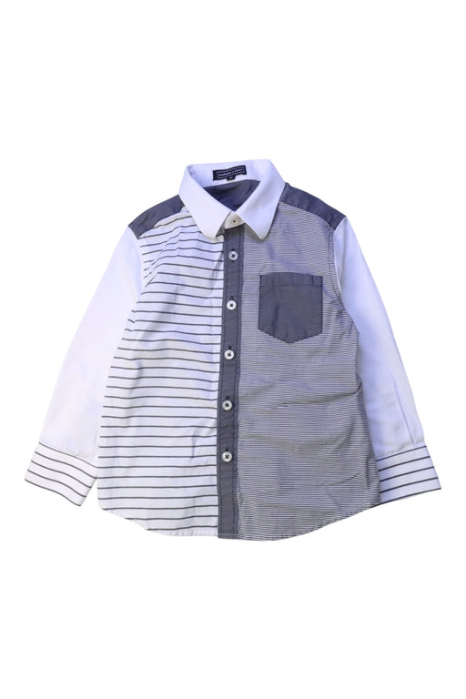 A White Long Sleeve Shirts from Nicholas & Bears in size 4T for boy. (Front View)