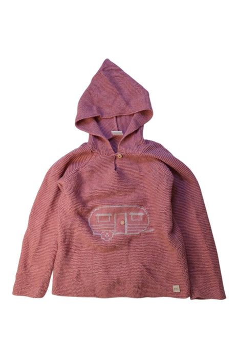 A Pink Buttoned Sweatshirts from Paz Rodriguez in size 4T for boy. (Front View)