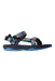 A Blue Sandals from Teva in size 5T for boy. (Front View)
