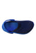A Blue Aqua Shoes from Crocs in size 5T for boy. (Front View)