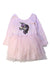 A Pink Long Sleeve Dresses from Seed in size 5T for girl. (Front View)
