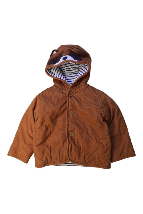 A Brown Lightweight Jackets from Boden in size 18-24M for boy. (Front View)