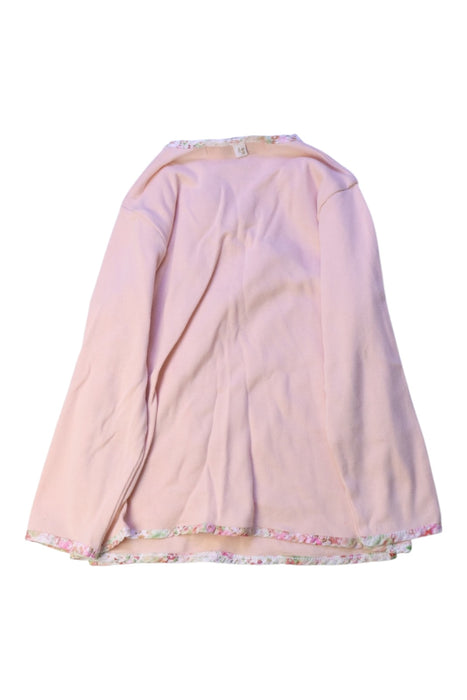 A Pink Long Sleeve Tops from Bonpoint in size 2T for girl. (Back View)