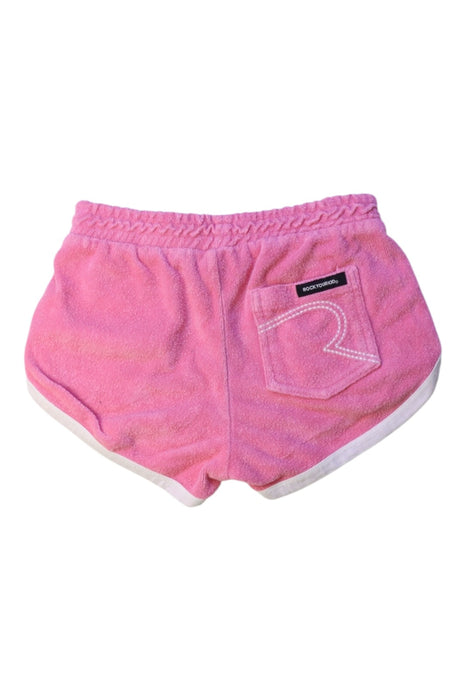 A Pink Shorts from Rock Your Kid in size 2T for girl. (Back View)