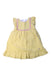 A Yellow Sleeveless Dresses from Paz Rodriguez in size 3T for girl. (Front View)