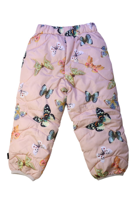 A Pink Puffer/Quilted Coats & Outerwear from Molo in size 2T for girl. (Back View)