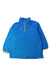 A Blue Zippered Sweatshirts from Kathmandu in size 2T for boy. (Front View)