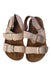 A Beige Sandals from Seed in size 4T for girl. (Back View)