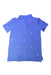 A Blue Short Sleeve Polos from Polo Ralph Lauren in size 7Y for boy. (Back View)