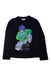 A Black Long Sleeve T Shirts from Fendi in size 6T for boy. (Front View)
