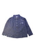A Blue Long Sleeve Shirts from Dior in size 6T for boy. (Front View)