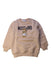 A Beige Crewneck Sweatshirts from Moschino in size 6T for girl. (Front View)