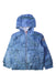 A Blue Lightweight Jackets from Moncler in size 6T for boy. (Front View)