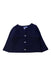 A Navy Cardigans from Jacadi in size 3-6M for boy. (Front View)