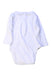 A White Long Sleeve Bodysuits from Jacadi in size 3-6M for neutral. (Back View)