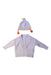 A Ivory Gift Sets from Burberry in size 0-3M for boy. (Front View)