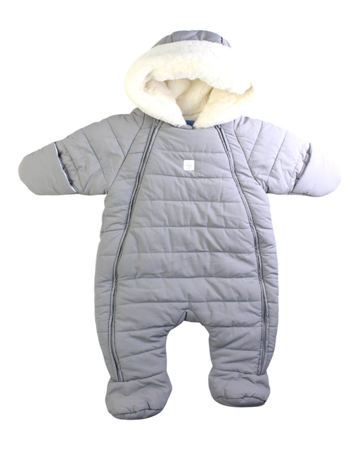 A Grey Snowsuits from Jacadi in size 3-6M for maternity. (Front View)