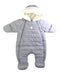 A Grey Snowsuits from Jacadi in size 3-6M for maternity. (Front View)