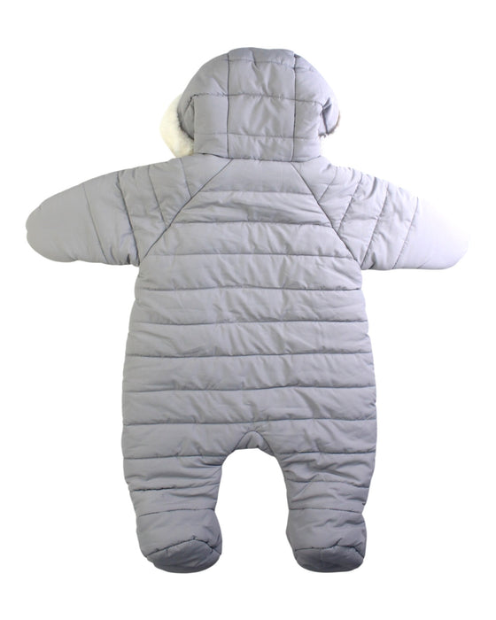 A Grey Snowsuits from Jacadi in size 3-6M for maternity. (Back View)