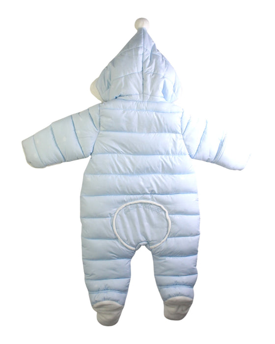 A Blue Snowsuits from Tartine et Chocolat in size 6-12M for neutral. (Back View)