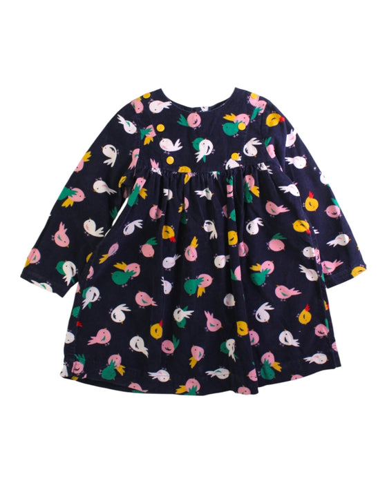 A Multicolour Long Sleeve Dresses from Petit Bateau in size 3T for girl. (Front View)