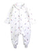 A White Onesies from The Little White Company in size 0-3M for neutral. (Front View)