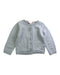 A Grey Cardigans from Bonpoint in size 6-12M for girl. (Front View)