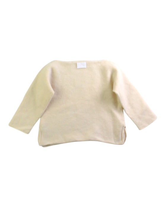 A Ivory Long Sleeve Tops from Hermès in size 2T for neutral. (Back View)