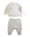 A White Pants Sets from Jacadi in size 6-12M for boy. (Back View)