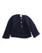 A Navy Cardigans from Petit Bateau in size 6-12M for neutral. (Front View)