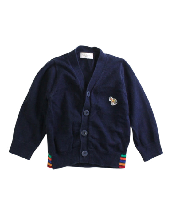 A Navy Cardigans from Paul Smith in size 6-12M for boy. (Front View)