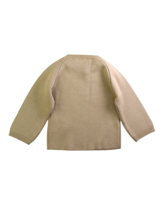 A Beige Knit Sweaters from Bout'Chou in size 6-12M for boy. (Back View)