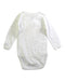 A White Long Sleeve Bodysuits from Petit Bateau in size 0-3M for neutral. (Back View)
