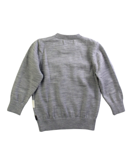 A Grey Knit Sweaters from Nicholas & Bears in size 6-12M for boy. (Back View)