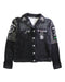 A Black Lightweight Jackets from Hysteric Mini in size 10Y for girl. (Front View)