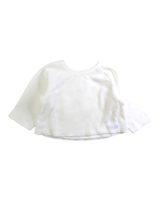 A White Long Sleeve Tops from Petit Bateau in size 0-3M for neutral. (Front View)