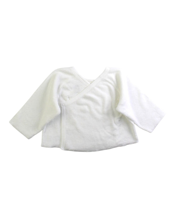 A White Long Sleeve Tops from Petit Bateau in size 0-3M for neutral. (Back View)