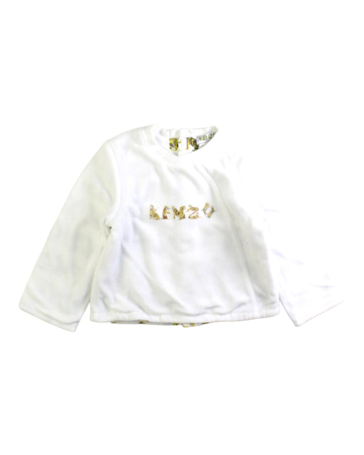A White Long Sleeve Tops from Kenzo in size 12-18M for boy. (Front View)