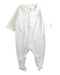 A White Onesies from Petit Bateau in size 0-3M for boy. (Front View)