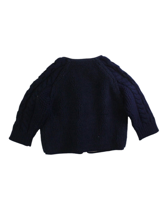 A Navy Lightweight Jackets from Burberry in size 6-12M for neutral. (Back View)