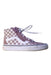 A Brown Sneakers from Vans in size 7Y for girl. (Front View)