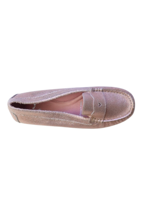 A Beige Loafers & Moccasins from Jacadi in size 9Y for girl. (Front View)