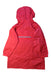 A Red Coats from Petit Bateau in size 6T for girl. (Back View)