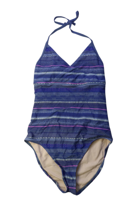 A Blue Swimsuits from Tea in size 10Y for girl. (Front View)