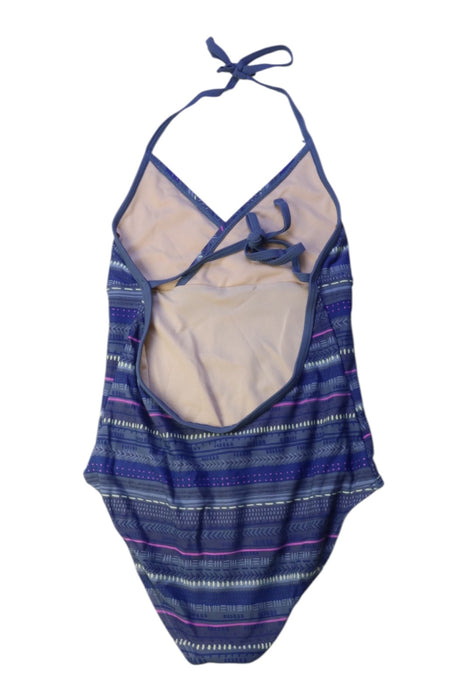 A Blue Swimsuits from Tea in size 10Y for girl. (Back View)