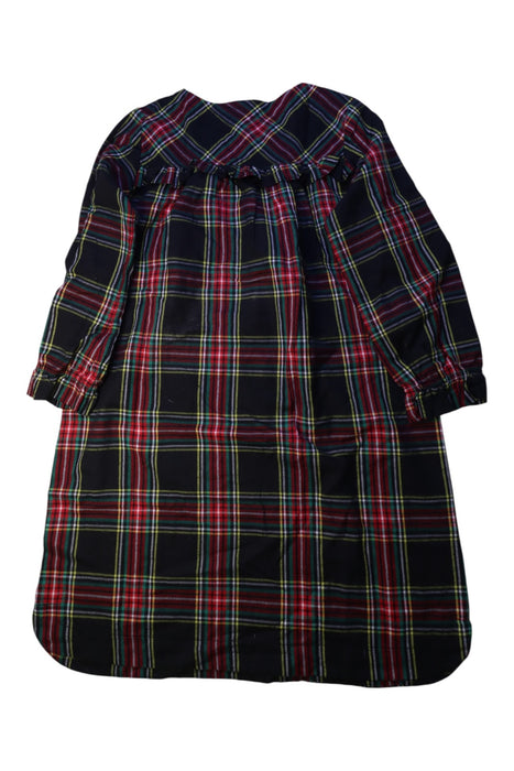 A Navy Long Sleeve Dresses from Crewcuts in size 12Y for girl. (Back View)