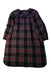 A Navy Long Sleeve Dresses from Crewcuts in size 12Y for girl. (Back View)