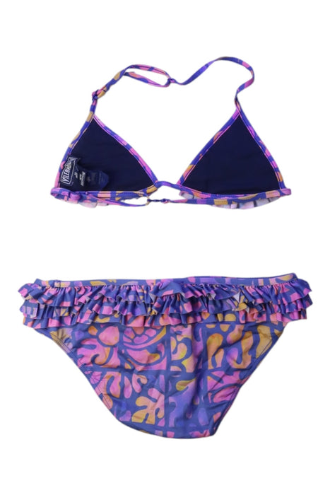 A Purple Bikinis from Vilebrequin in size 10Y for girl. (Back View)